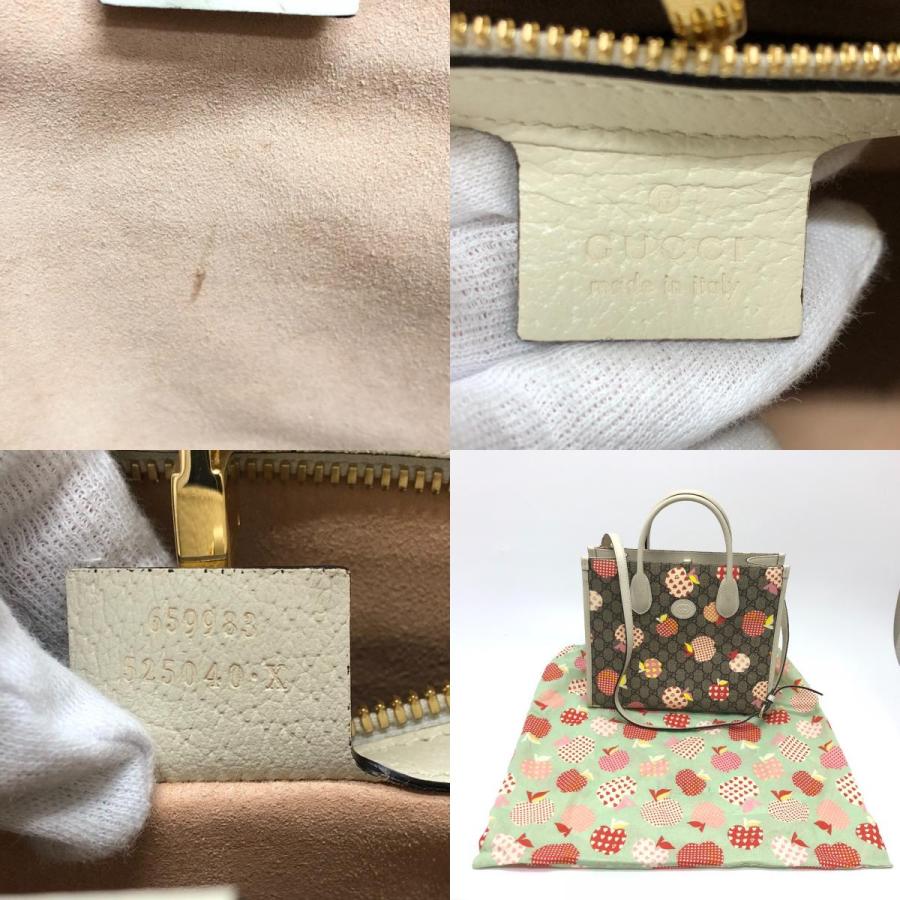 GUCCI グッチ 659983 レポム 2WAY カバン GG ハンドバッグ ベージュ レディース【中古】 | GUCCI | 09