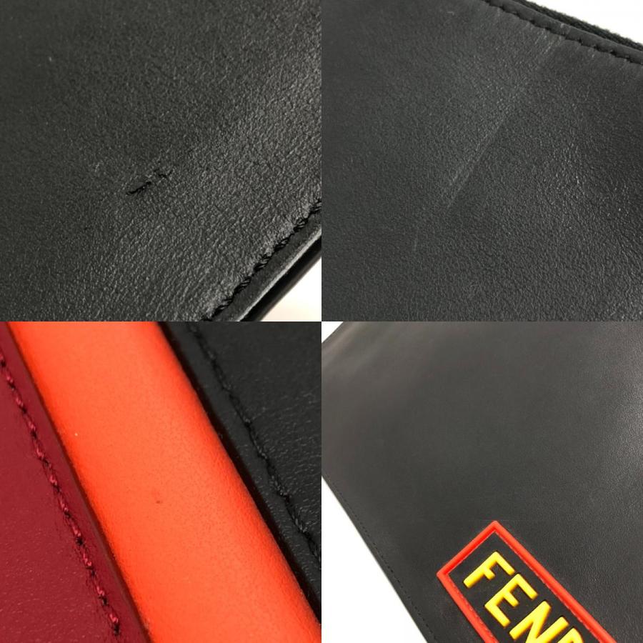 FENDI フェンディ 7N0078  セカンドバッグ LOVE クラッチバッグ ブラック メンズ【中古】 | FENDI | 07