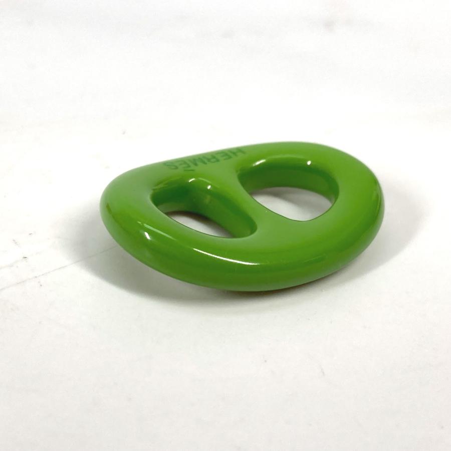 新品同様 HERMES エルメス トリボー 3点セット シェーヌダンクル スカーフリング レッドxパープル×グリーン ユニセックス【中古】 | HERMES | 06