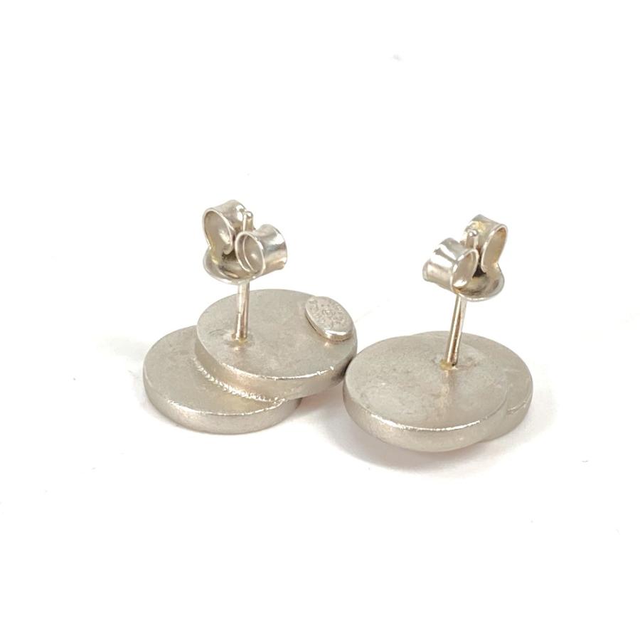 CHANEL シャネル ダブルサークル アクセサリー CC ココマーク 99C ピアス シルバー レディース【中古】 | CHANEL | 01