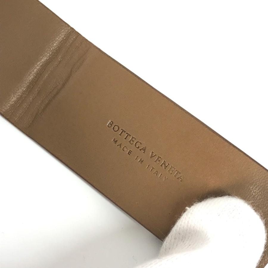 BOTTEGA VENETA ボッテガヴェネタ 169719  イントレチャート マグネット  財布 マネークリップ ブラウン メンズ【中古】 |  | 08