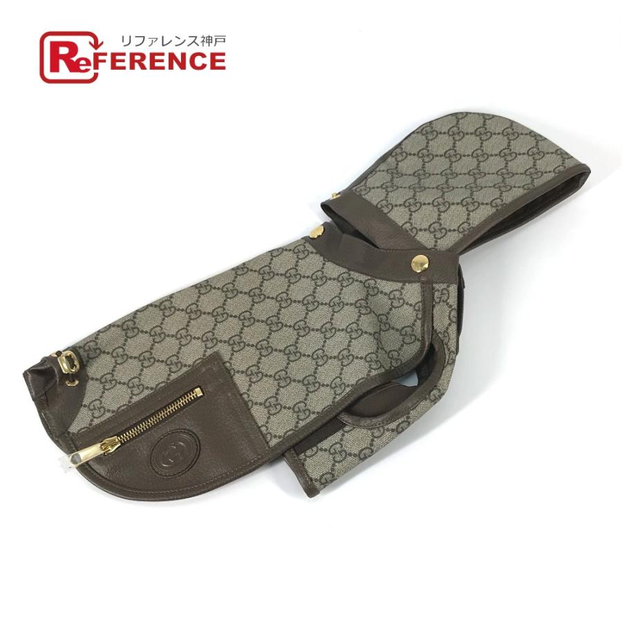 GUCCI グッチ 695719 ペットコート ドッグウェア 犬 DOG GGスプリーム トップスその他 ブラウン×ベージュ ユニセックス【中古】 | GUCCI