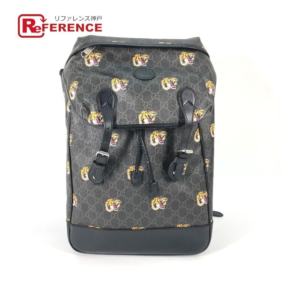 新品同様 GUCCI グッチ 696013 ミディアム バックパック タイガー トラ 虎 カバン インターロッキングG リュックサック 【中古】 | GUCCI