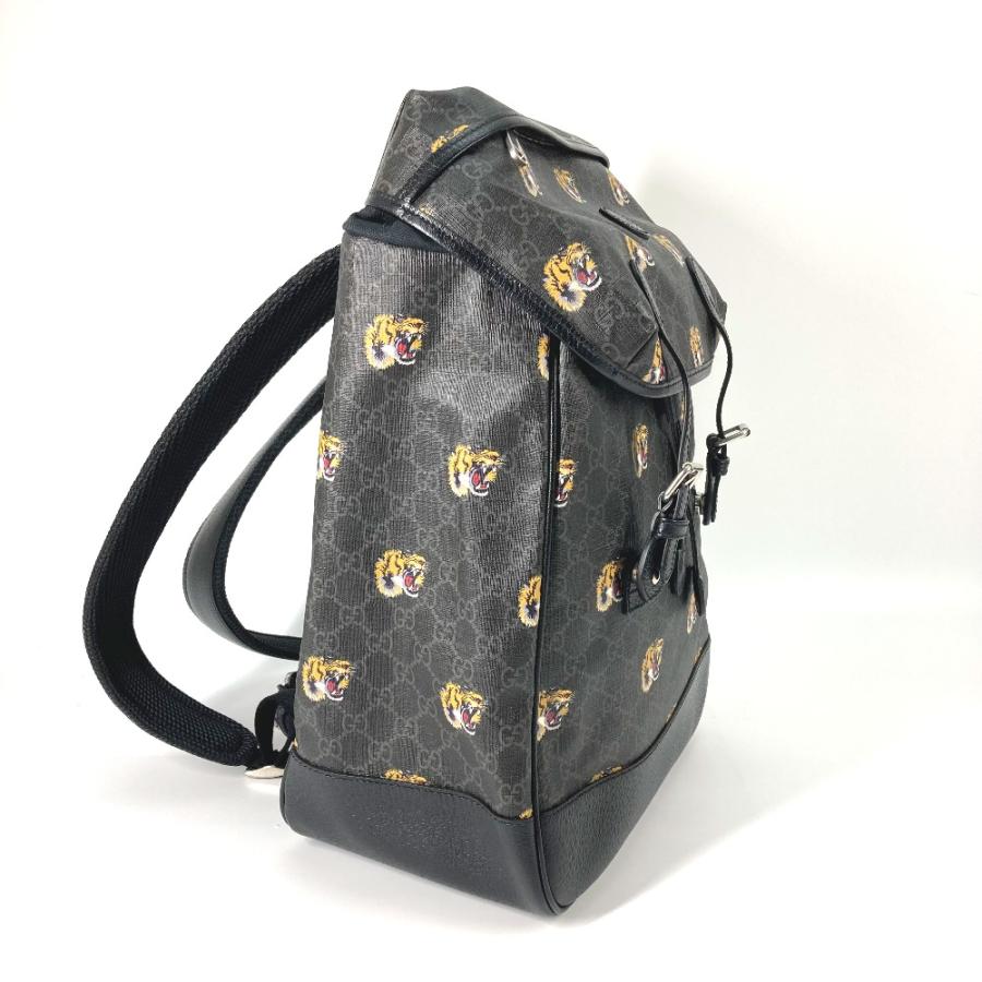 新品同様 GUCCI グッチ 696013 ミディアム バックパック タイガー トラ 虎 カバン インターロッキングG リュックサック 【中古】 | GUCCI | 02