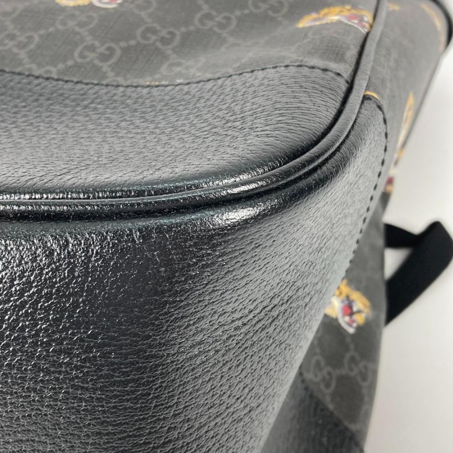 新品同様 GUCCI グッチ 696013 ミディアム バックパック タイガー トラ 虎 カバン インターロッキングG リュックサック 【中古】 | GUCCI | 04