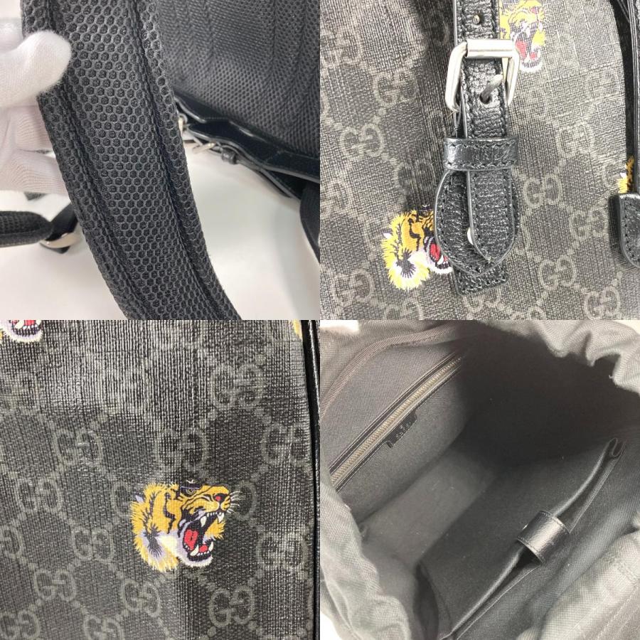 新品同様 GUCCI グッチ 696013 ミディアム バックパック タイガー トラ 虎 カバン インターロッキングG リュックサック 【中古】 | GUCCI | 08