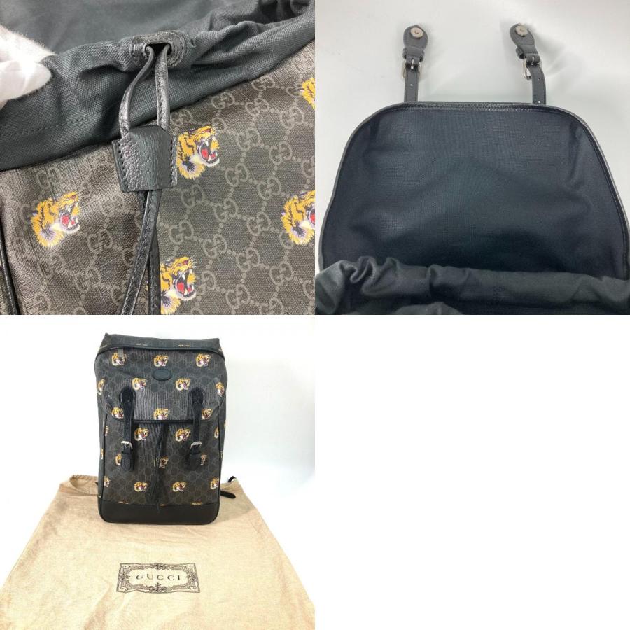 新品同様 GUCCI グッチ 696013 ミディアム バックパック タイガー トラ 虎 カバン インターロッキングG リュックサック 【中古】 | GUCCI | 09