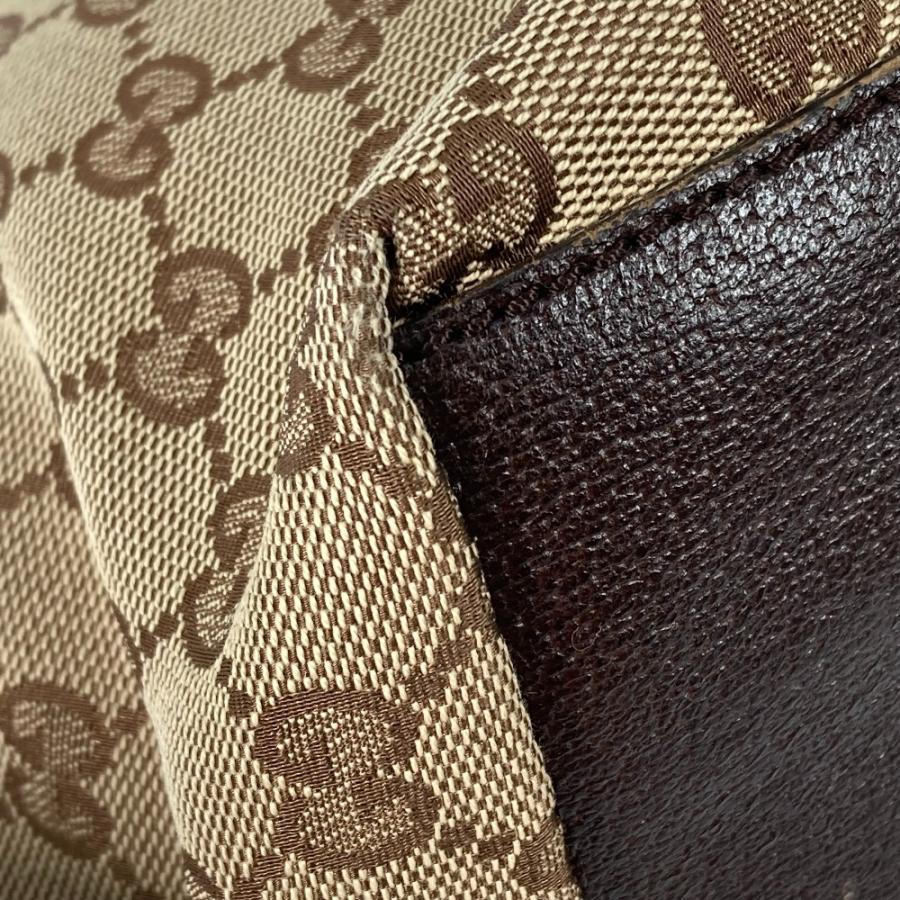 GUCCI グッチ 131228 シェリーライン カバン ショルダーバッグ ハンドバッグ GGキャンバス トートバッグ ベージュ レディース【中古】 | GUCCI | 04