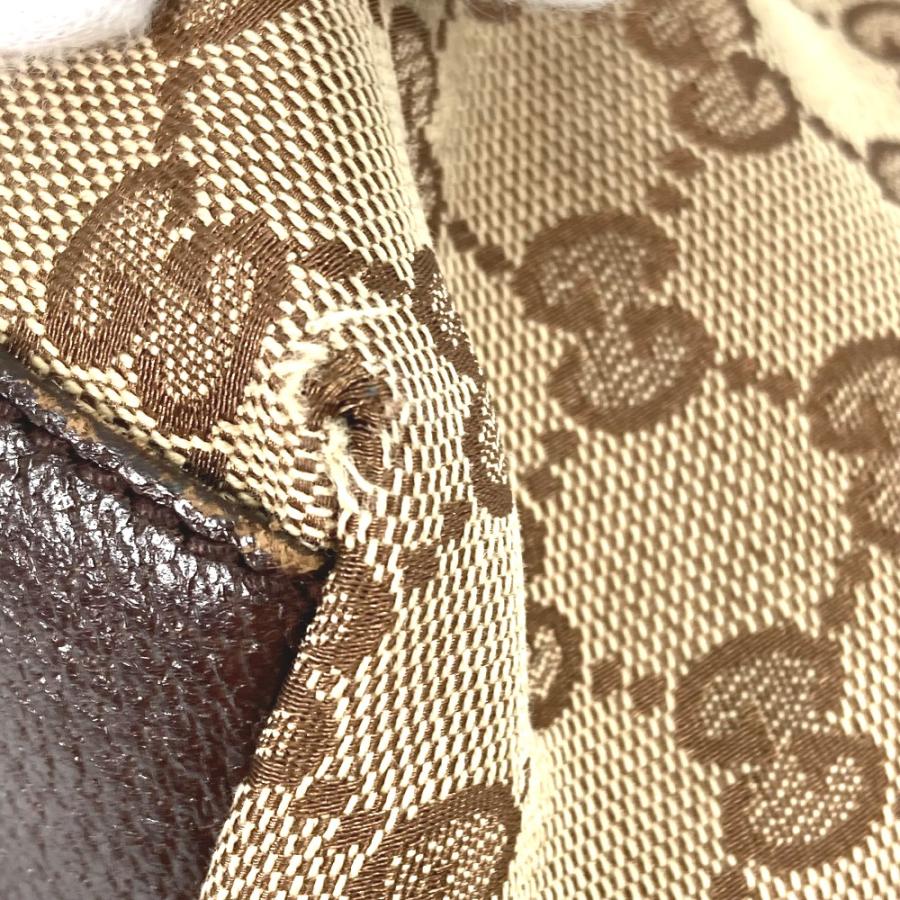 GUCCI グッチ 131228 シェリーライン カバン ショルダーバッグ ハンドバッグ GGキャンバス トートバッグ ベージュ レディース【中古】 | GUCCI | 05