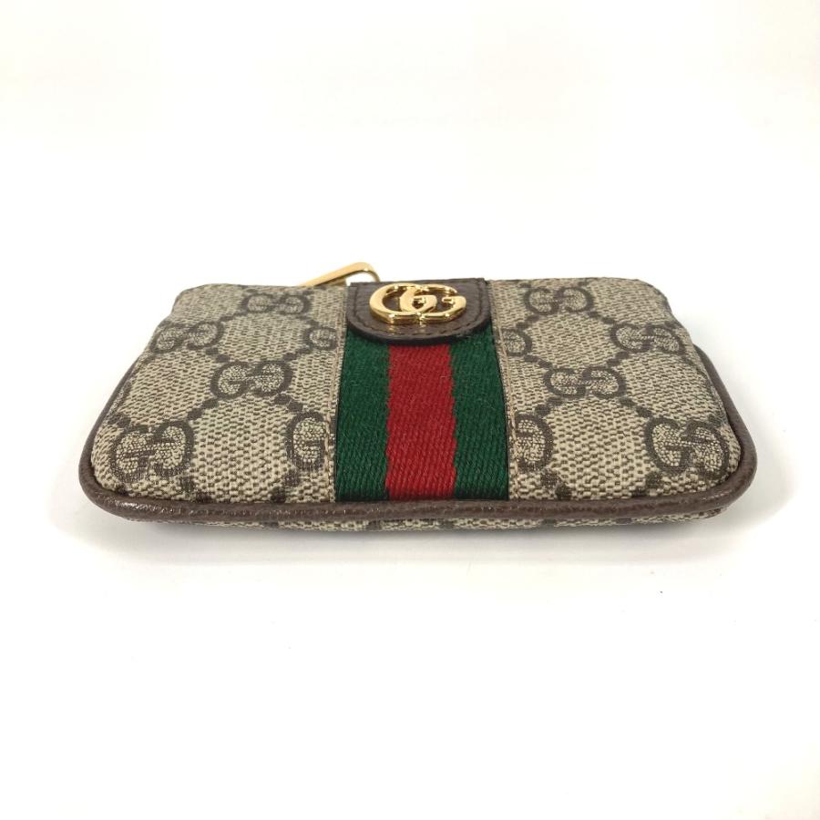 GUCCI グッチ 671722 オフィディア コインケース 小銭入れ 財布 キーフック付き GGスプリーム キーケース ベージュ レディース【中古】 | GUCCI | 02
