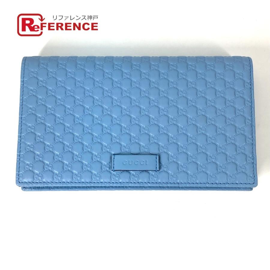 新品同様 GUCCI グッチ 466507 ショルダーウォレット 二つ折り 長財布  斜め掛け 3WAY マイクログッチシマ ショルダーバッグ【中古】 | GUCCI