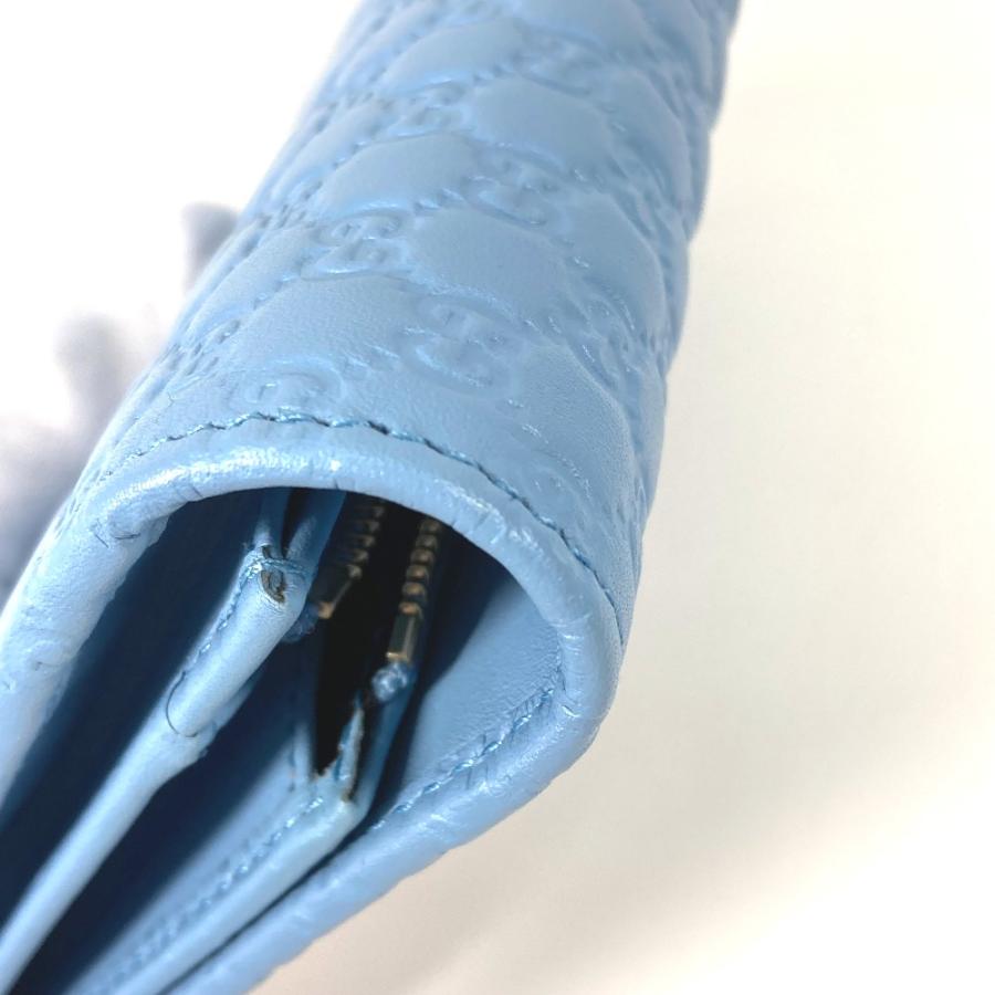 新品同様 GUCCI グッチ 466507 ショルダーウォレット 二つ折り 長財布  斜め掛け 3WAY マイクログッチシマ ショルダーバッグ【中古】 | GUCCI | 06