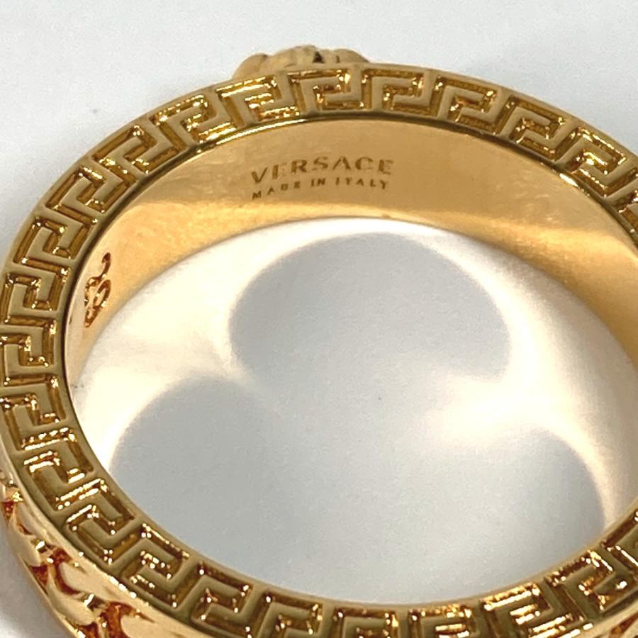 美品 VERSACE ヴェルサーチ メデューサ チェーン アクセサリー リング・指輪 ゴールド メンズ【中古】 |  | 04