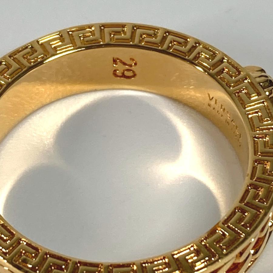 美品 VERSACE ヴェルサーチ メデューサ チェーン アクセサリー リング・指輪 ゴールド メンズ【中古】 |  | 05