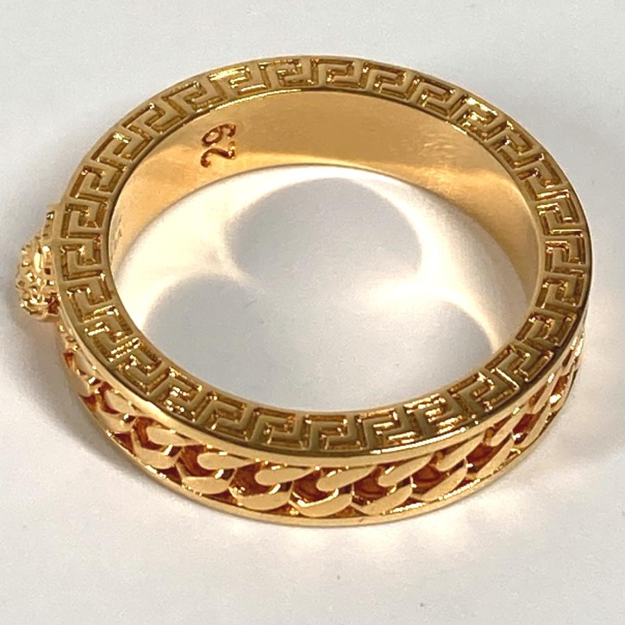 美品 VERSACE ヴェルサーチ メデューサ チェーン アクセサリー リング・指輪 ゴールド メンズ【中古】 |  | 06