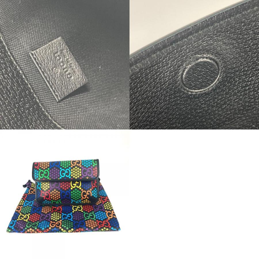 新品同様 GUCCI グッチ 598113 GGスプリーム サイケデリック ベルトバッグ ショルダーバッグ ボディバッグ マルチカラー メンズ【中古】 | GUCCI | 09