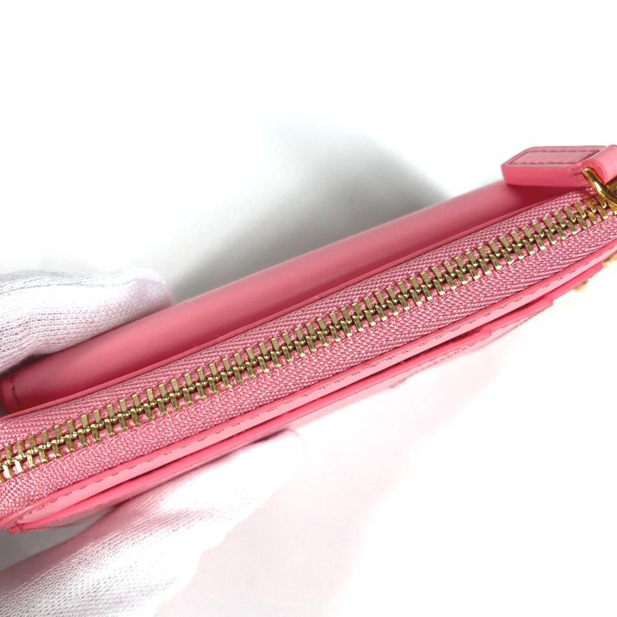 MCM 未使用 エムシーエム ロゴ 小銭入れ 財布 キーホルダー付き 
