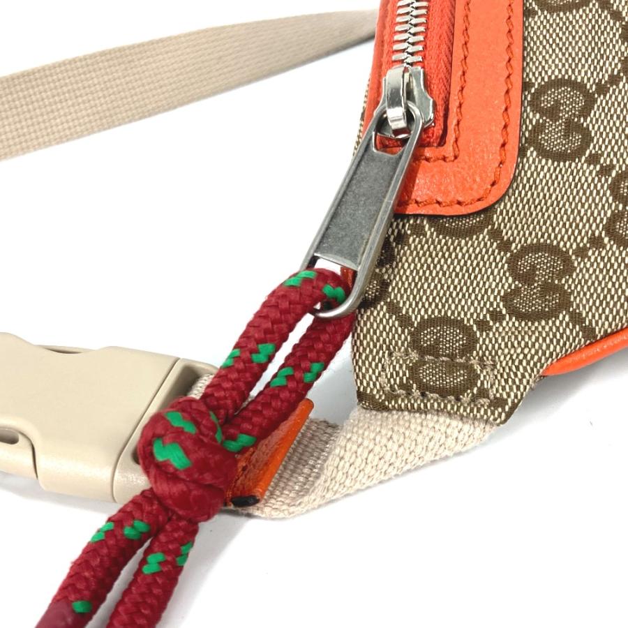 GUCCI グッチ 650299 GG ロゴ ベルトバッグ ベルトバッグ カバン クロスボディバッグ ノースフェイス コラボ ボディバッグ【中古】 | GUCCI | 03