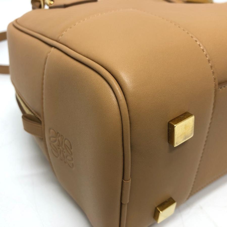 新品同様 LOEWE ロエベ A039N10X032586 アマソナ19 スクエア 2WAY ショルダーバッグ ハンドバッグ ベージュ レディース【中古】 | LOEWE | 04