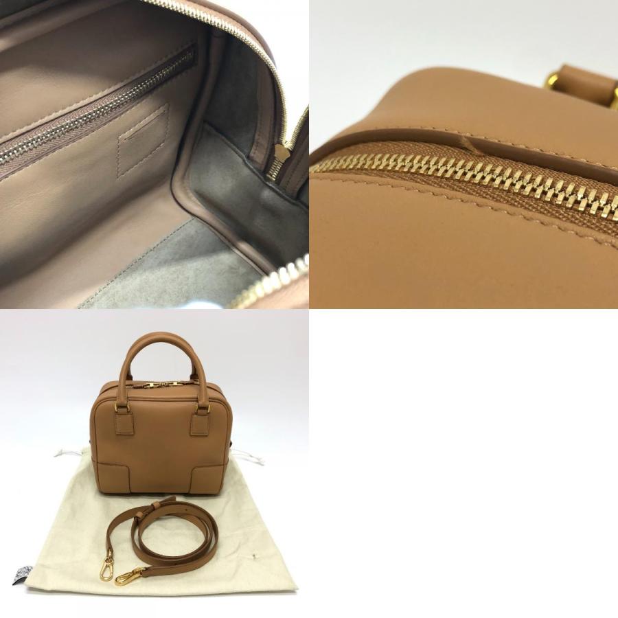 新品同様 LOEWE ロエベ A039N10X032586 アマソナ19 スクエア 2WAY ショルダーバッグ ハンドバッグ ベージュ レディース【中古】 | LOEWE | 09
