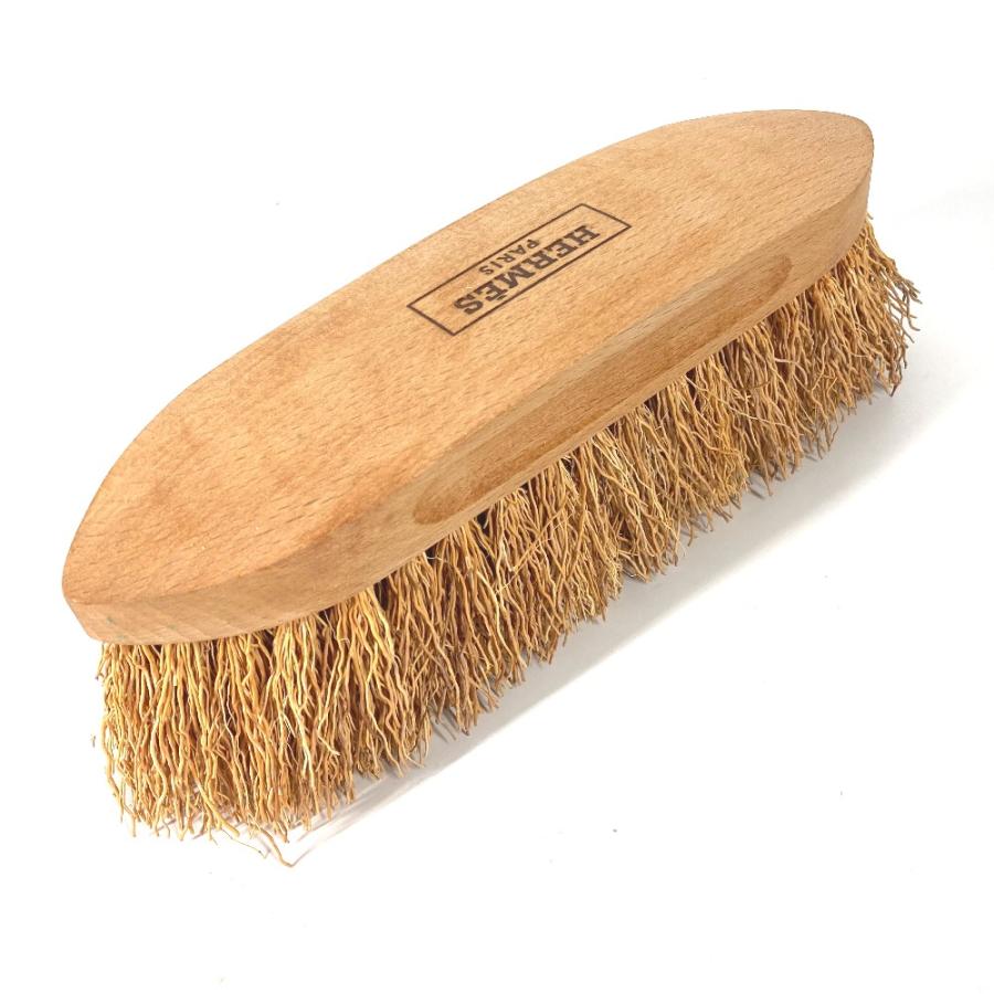 未使用 HERMES エルメス ブラシ 馬用 馬具 ペット 毛ブラシ くし 櫛 雑貨 ベージュ ユニセックス【中古】 | HERMES | 04