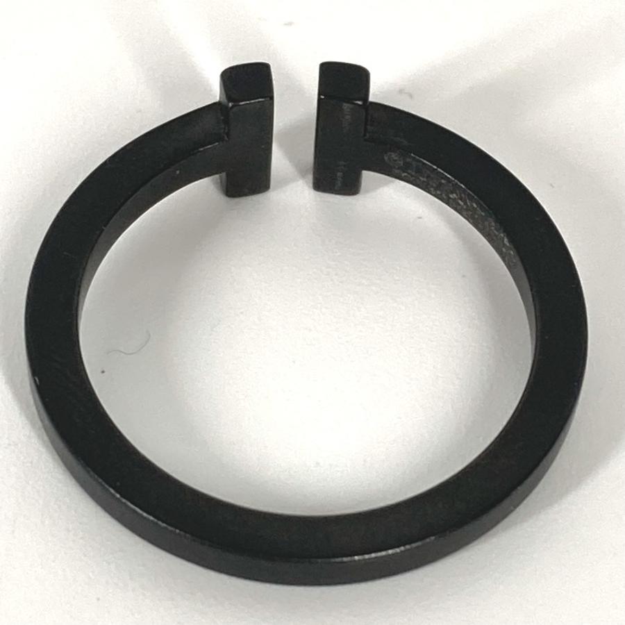 TIFFANY&Co. ティファニー Tスクエア ブラックコーティング アクセサリー リング・指輪 ブラック メンズ【中古】 | TIFFANY&Co. | 02