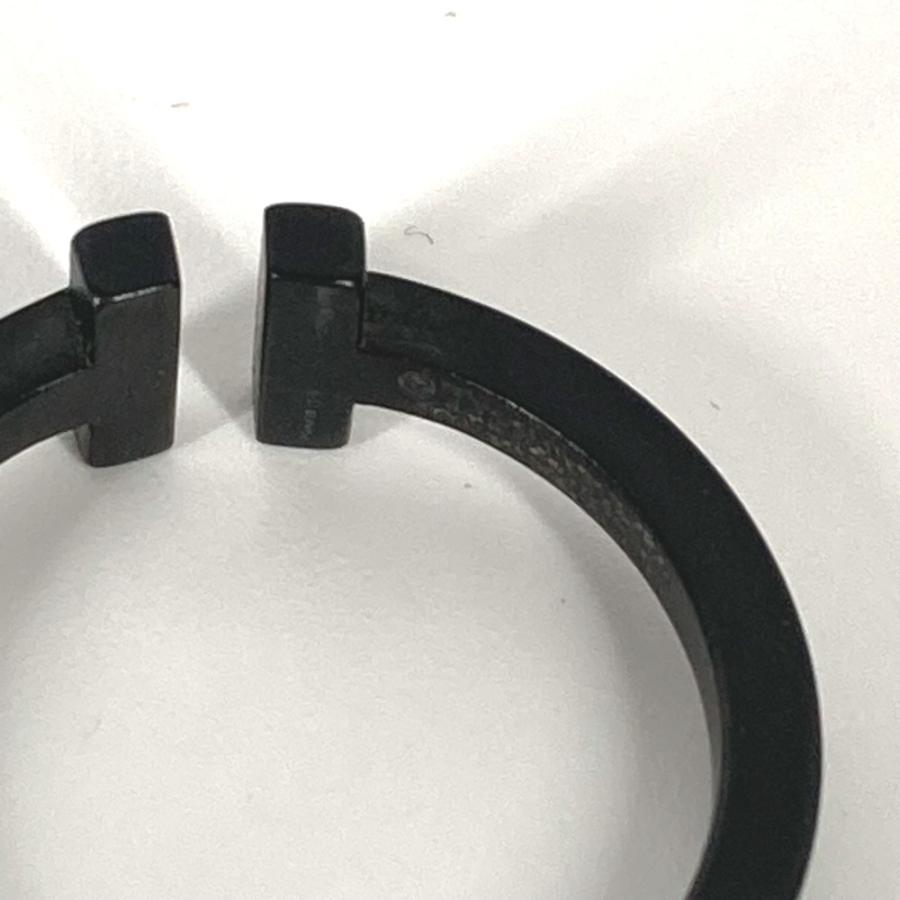 TIFFANY&Co. ティファニー Tスクエア ブラックコーティング アクセサリー リング・指輪 ブラック メンズ【中古】 | TIFFANY&Co. | 03