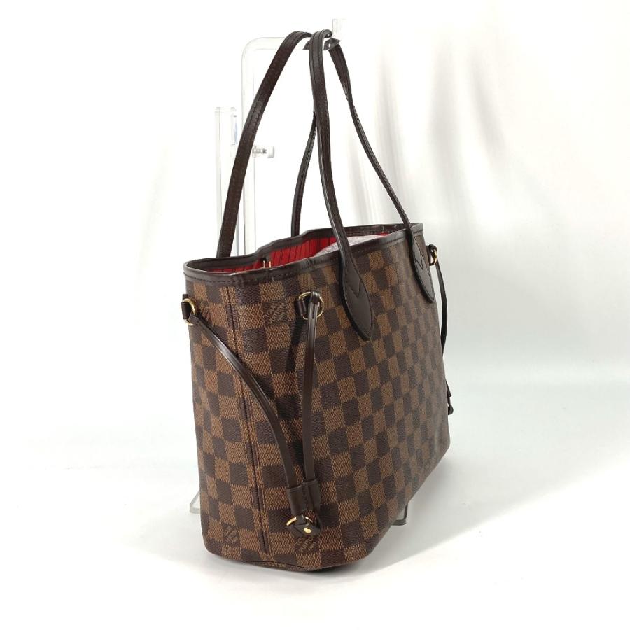 LOUIS VUITTON ルイヴィトン N41359 ネヴァーフル PM ポーチ付き ショルダーバッグ カバン 肩掛け ダミエ トートバッグ エベヌ【中古】 | LOUIS VUITTON | 02
