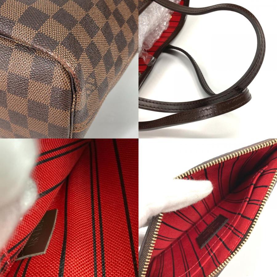 LOUIS VUITTON ルイヴィトン N41359 ネヴァーフル PM ポーチ付き ショルダーバッグ カバン 肩掛け ダミエ トートバッグ エベヌ【中古】 | LOUIS VUITTON | 08