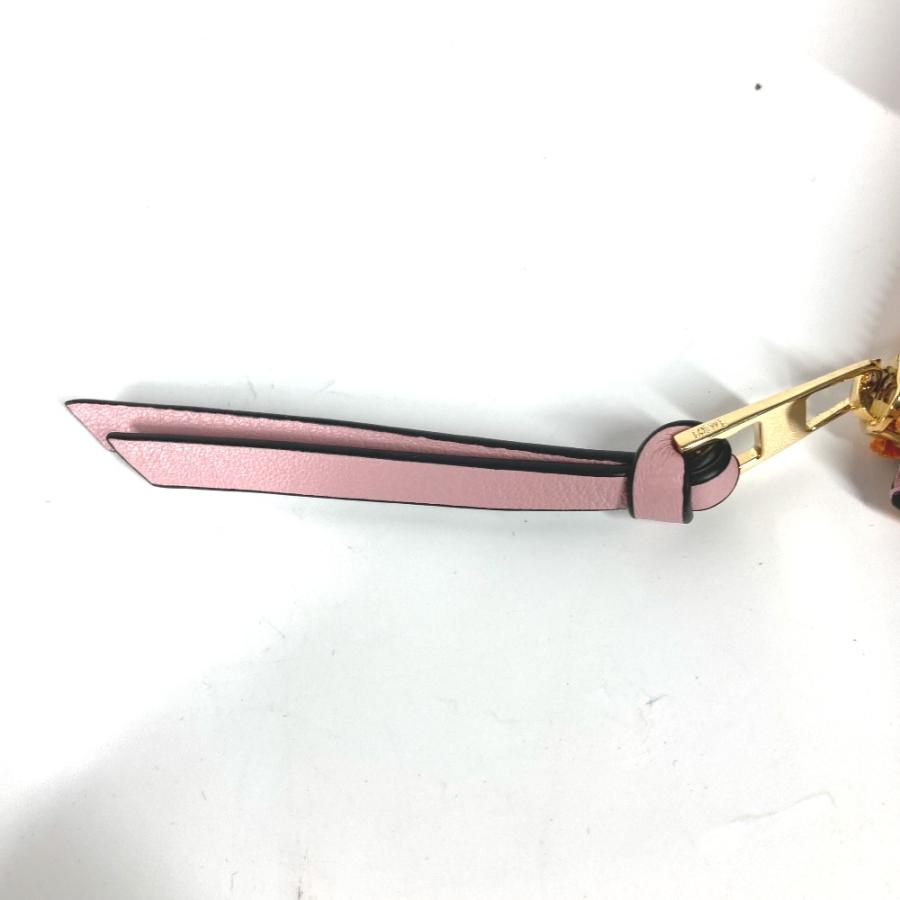 美品 LOEWE ロエベ コンパクト ジップウォレット アナグラム 2つ折り財布 オレンジ レディース【中古】 | LOEWE | 05