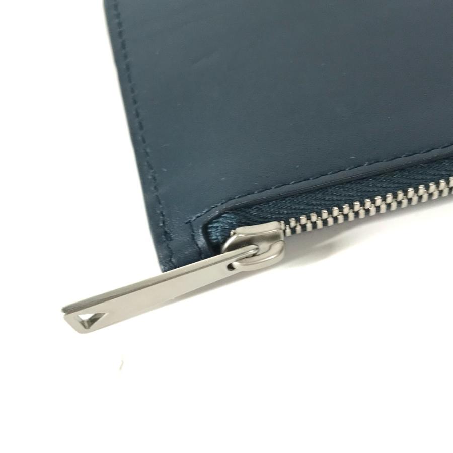 美品 BOTTEGA VENETA ボッテガヴェネタ イントレチャート カードケース カードホルダー 小銭入れ 財布  コインケース ネイビー ユニセックス【中古】 |  | 04