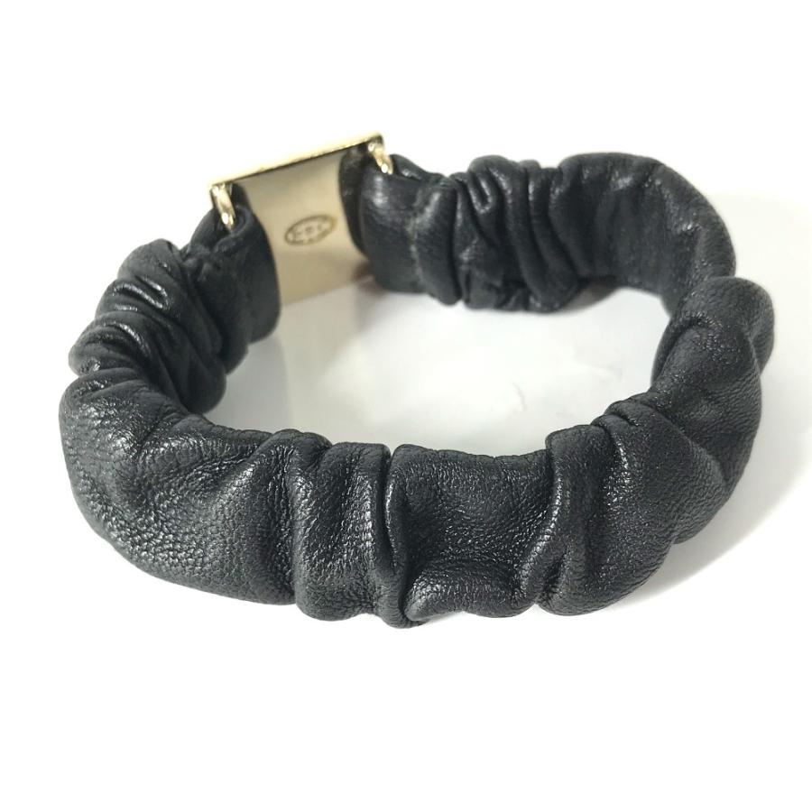 CHANEL シャネル シュシュ ヘアアクセサリー ココマーク CC ヘアゴム ブラック レディース【中古】 | CHANEL | 02
