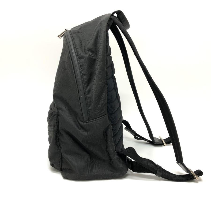 Dior ディオール 1PEBA064 Dior ×Stussy ステューシー コラボ  バックパック リュックサック ブラック ユニセックス【中古】 |  | 02