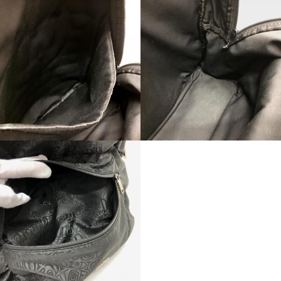 Dior ディオール 1PEBA064 Dior ×Stussy ステューシー コラボ  バックパック リュックサック ブラック ユニセックス【中古】 |  | 09