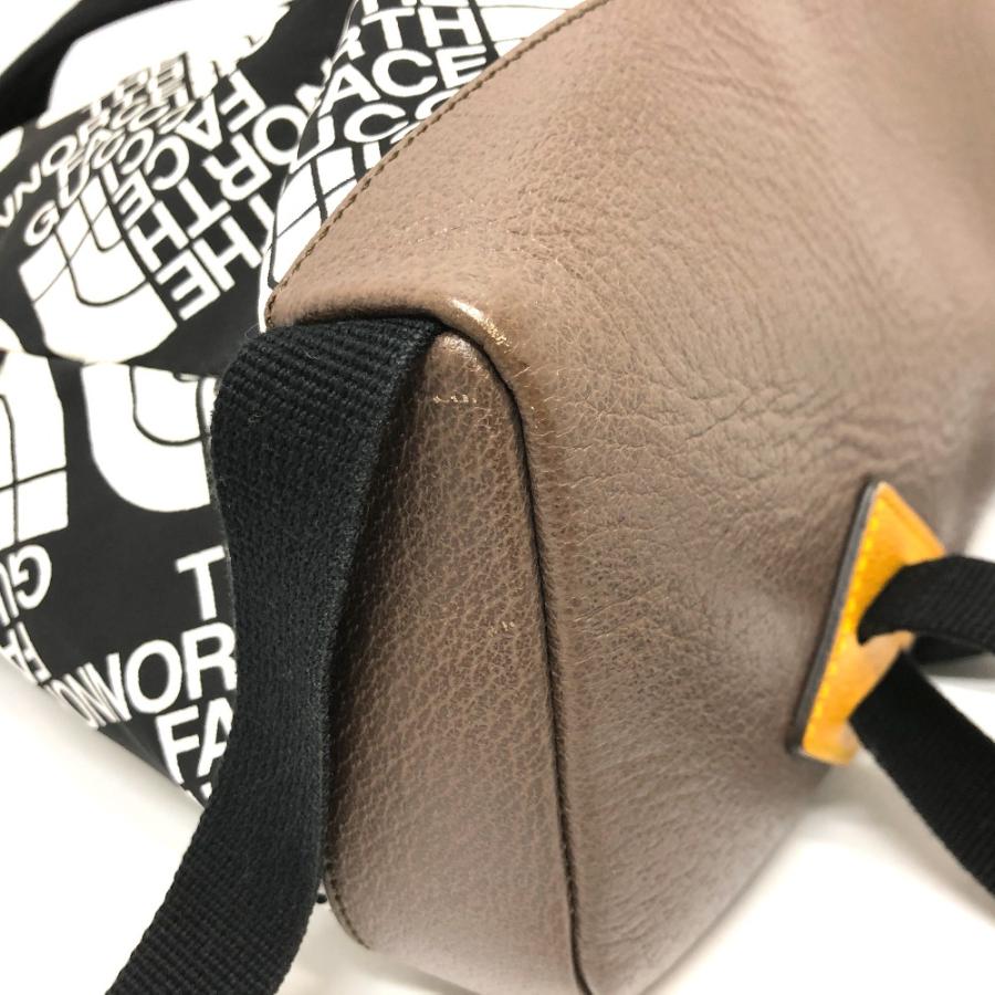 GUCCI グッチ 650288 GUCCI×THE NORTH FACE コラボ バックパック リュックサック ブラック×ホワイト メンズ【中古】 | GUCCI | 06