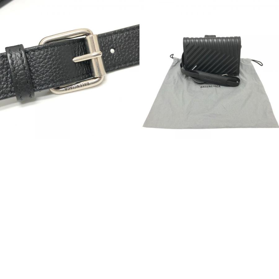 BALENCIAGA バレンシアガ 679465 Car Flap カー フラップ 斜め掛けバッグ ショルダーバッグ ブラック レディース【中古】 | BALENCIAGA | 09