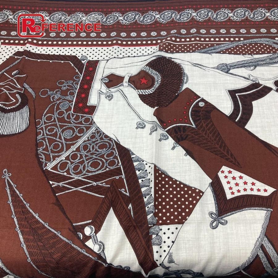 HERMES（エルメス） 未使用 カシシル 140 大判 Zouaves et