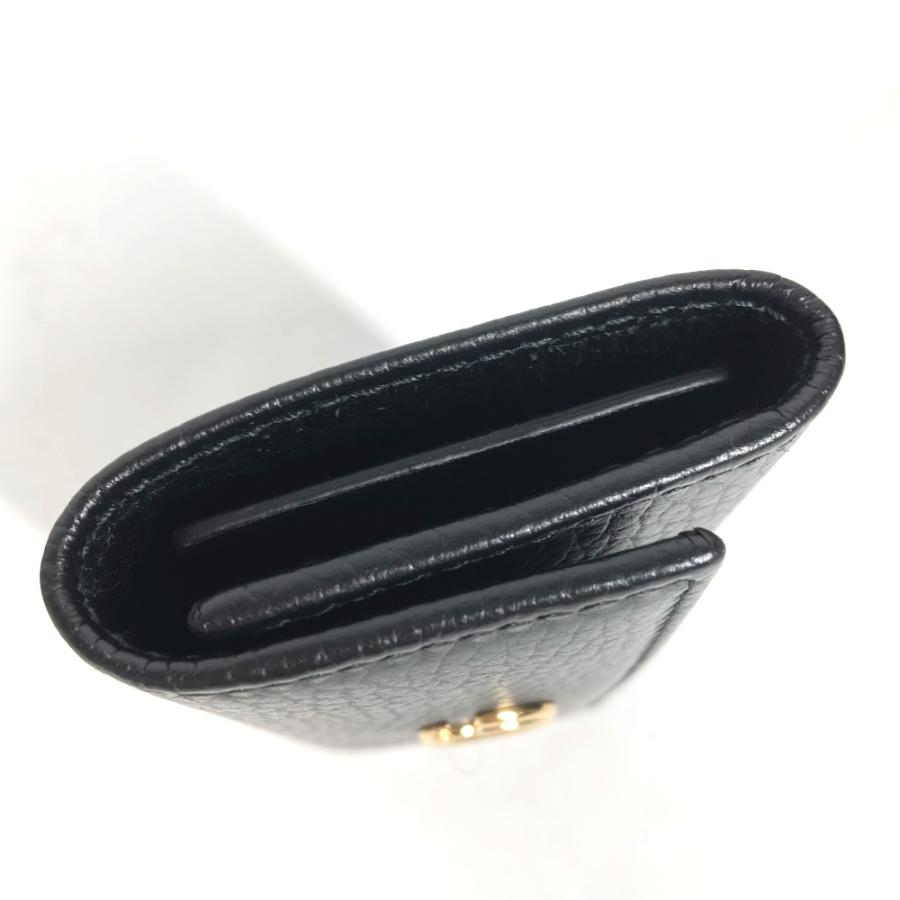 美品 GUCCI グッチ 456118 GGマーモント 6連 鍵 キーケース ブラック レディース【中古】 | GUCCI | 02