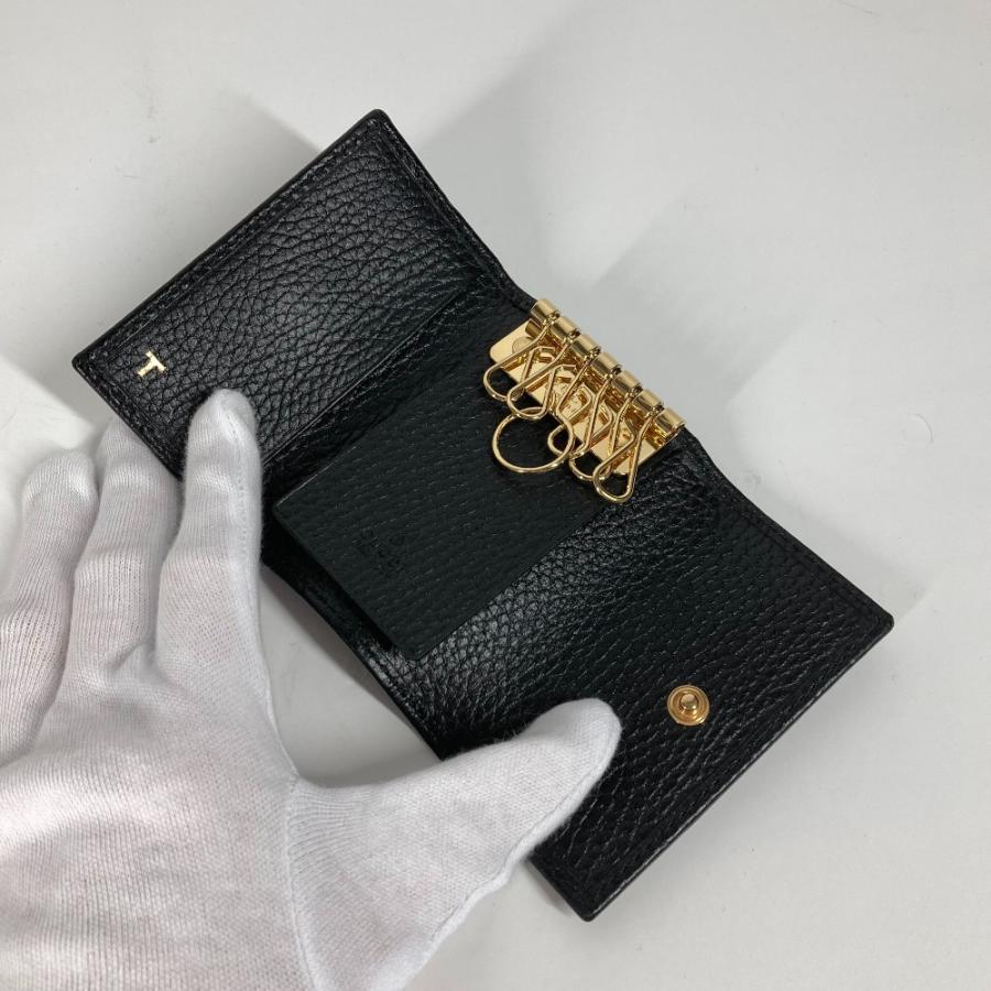 美品 GUCCI グッチ 456118 GGマーモント 6連 鍵 キーケース ブラック レディース【中古】 | GUCCI | 07