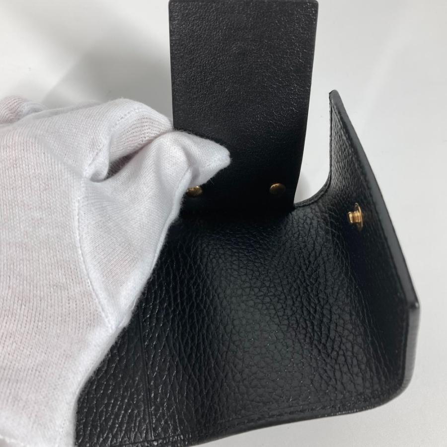 美品 GUCCI グッチ 456118 GGマーモント 6連 鍵 キーケース ブラック レディース【中古】 | GUCCI | 09