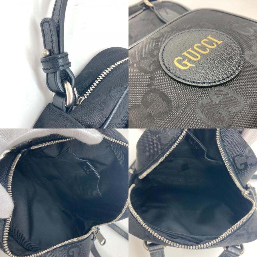 グッチ(GUCCI) 625850 オフ ザ グリッド ショルダーバッグ ハンドバッグ レディース (カラー：ブラック) 【Aランク】【中古】 GUCCI - グッチ(GUCCI) 625850 オフ ザ グリッド ショルダーバッグ