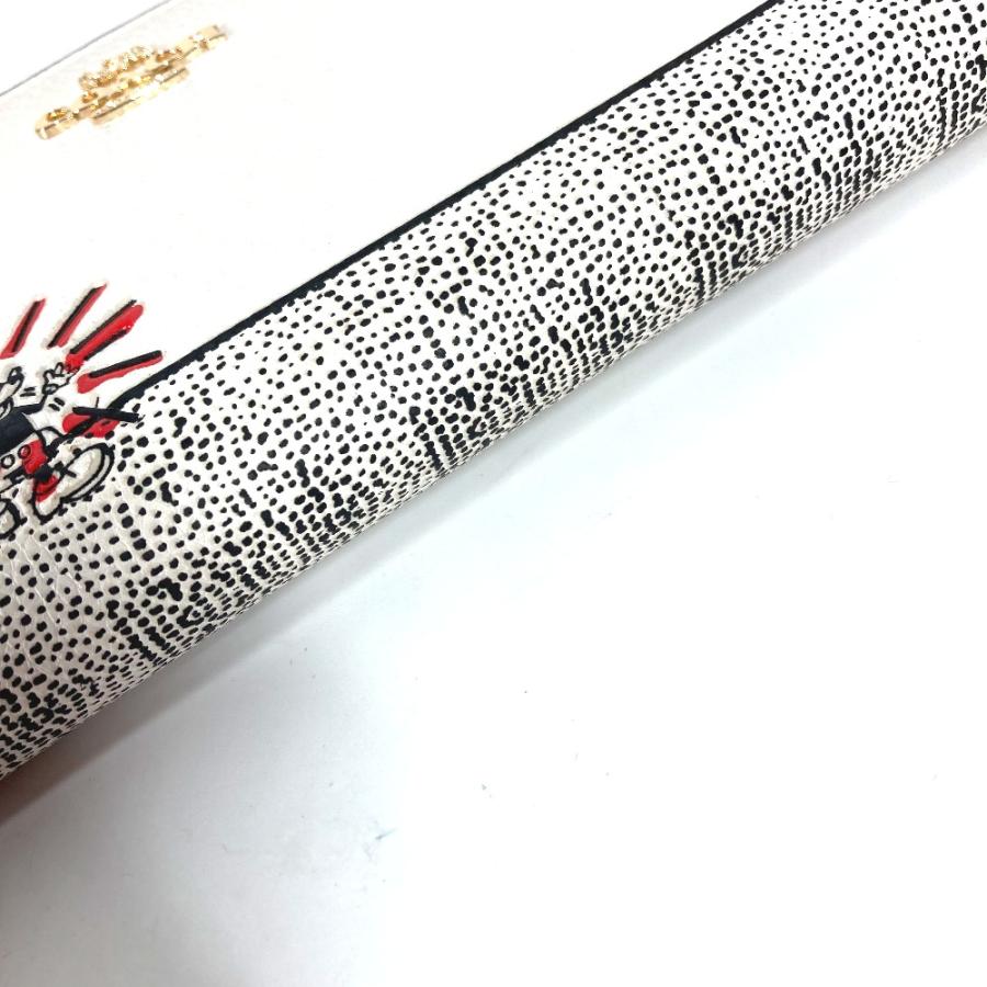 COACH コーチ C7800 ミッキーマウス アコーディオン ラウンドファスナー DISNEY キース・へリング コラボ 長財布 【中古】 | COACH | 02