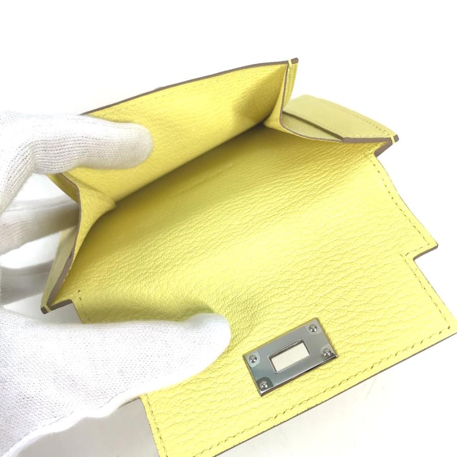 HERMES 未使用 エルメス ケリーポケット コンパクト 財布 小銭