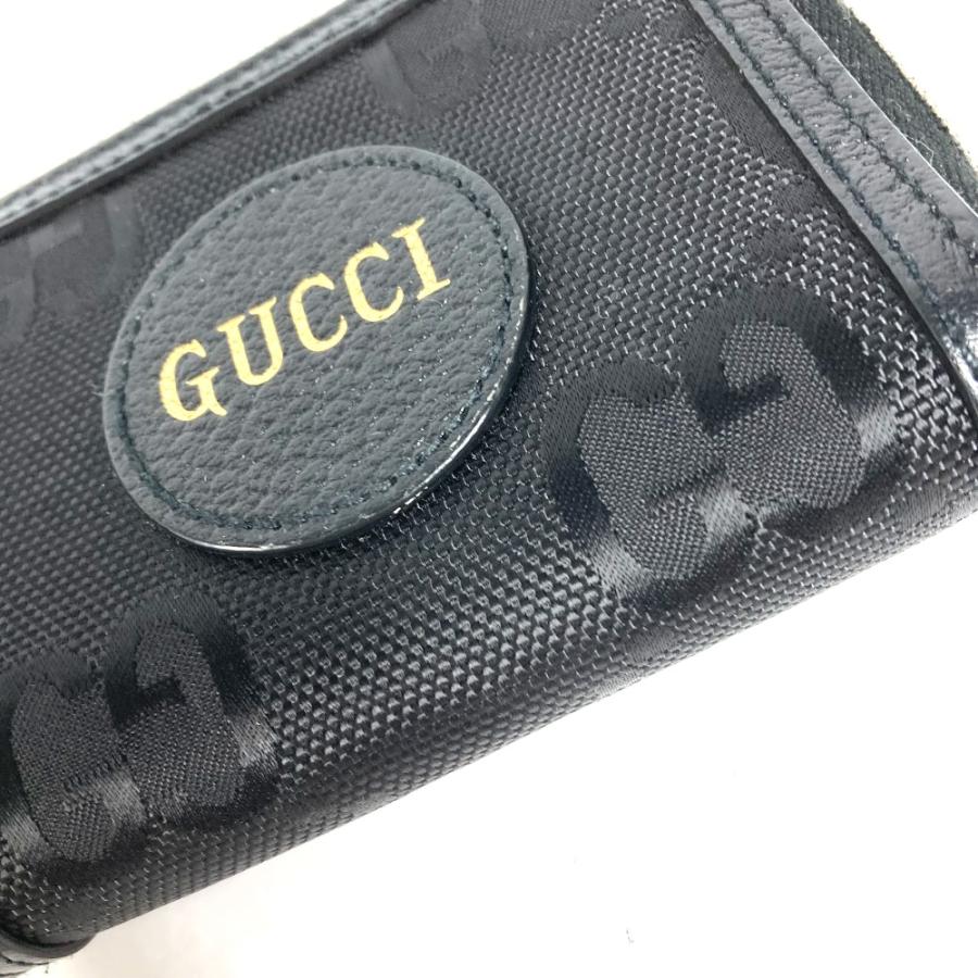 美品 GUCCI グッチ 657587 オフザグリッド OFF THE GRID L字ファスナー 財布 小銭入れ コインケース ブラック メンズ【中古】 | GUCCI | 02