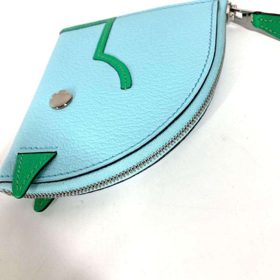 Hermes エルメス　パドック　ケース　ウォレット　ブルーゼフィール HERMES 新品 エルメス パドック 小銭入れ 財布 馬 シュバル