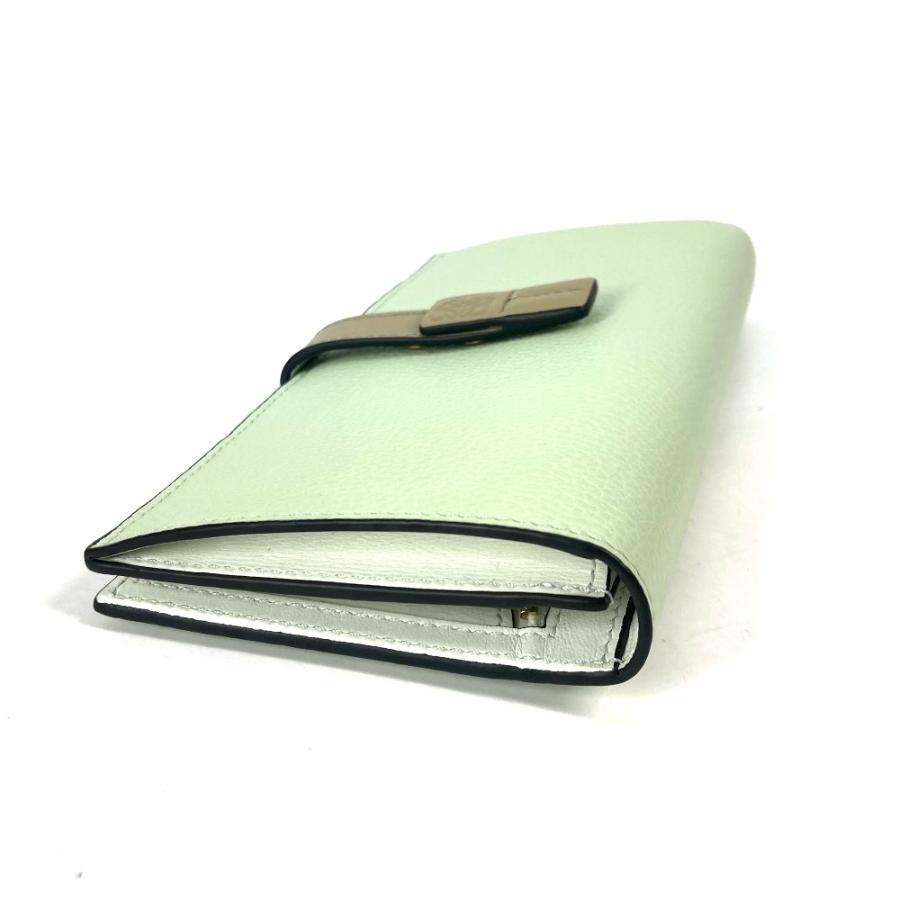 未使用 LOEWE ロエベ バーティカル ウォレット ラージ 二つ折り長財布 ロングウォレット バイカラー アナグラム 長財布 レディース【中古】 | LOEWE | 03