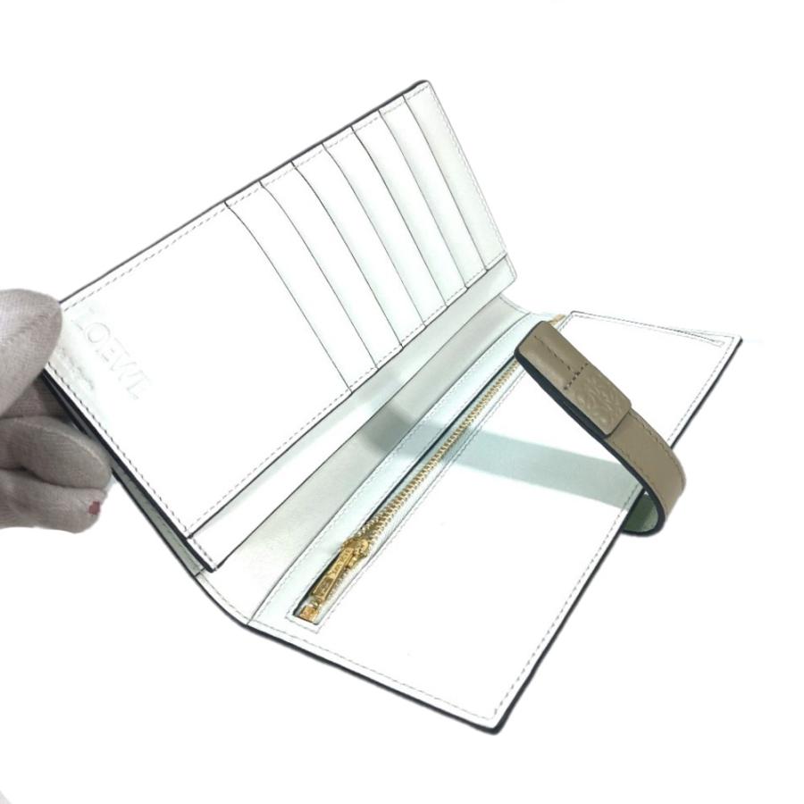 LOEWE 未使用 ロエベ バーティカル ウォレット ラージ 二つ折り長財布