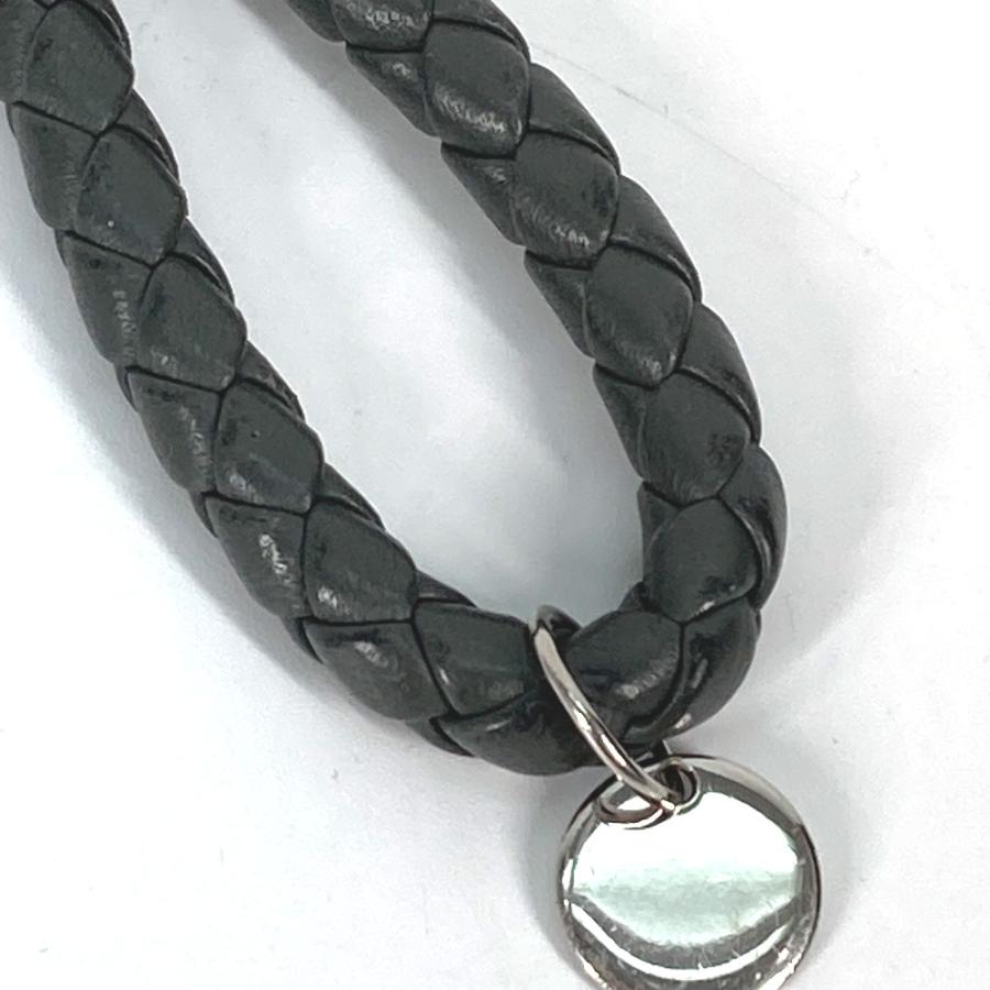 BOTTEGA VENETA ボッテガヴェネタ イントレチャート バッグチャーム キーリング キーホルダー グレー ユニセックス【中古】 |  | 05