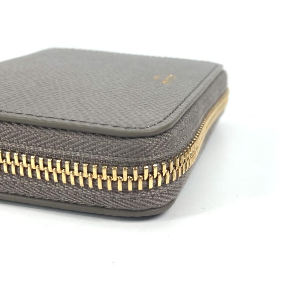 新品同様 CELINE セリーヌ 10L203BEL.10BL スモール ジップウォレット エッセンシャル ラウンドファスナー 2つ折り財布 ぺブル【中古】 | CELINE | 04