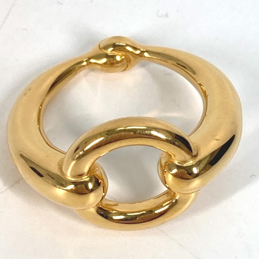 新品同様 HERMES エルメス モー アクセサリー スカーフリング ゴールド レディース【中古】 | HERMES | 01